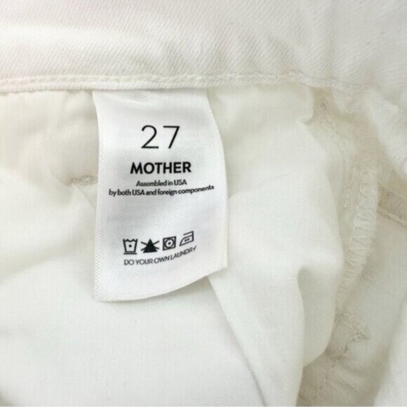 NWT Mother Superior The Stud Finder Sneak Totally Innocent Utility Jeans Size 27 - Picture 10 of 12